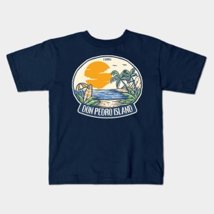 Don Pedro Island Florida Kids T-Shirt